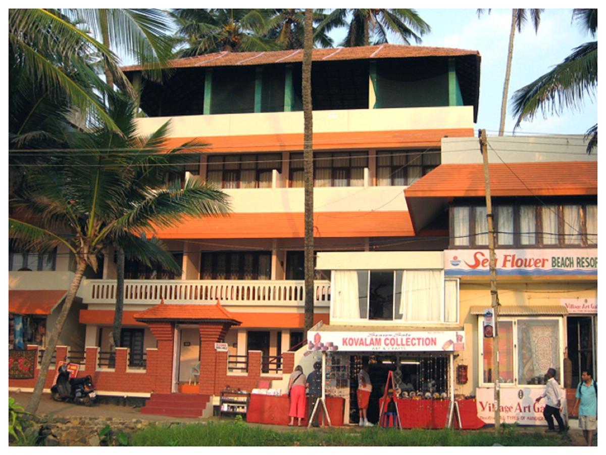 Seaflower Beach Resort Kovalam Buitenkant foto